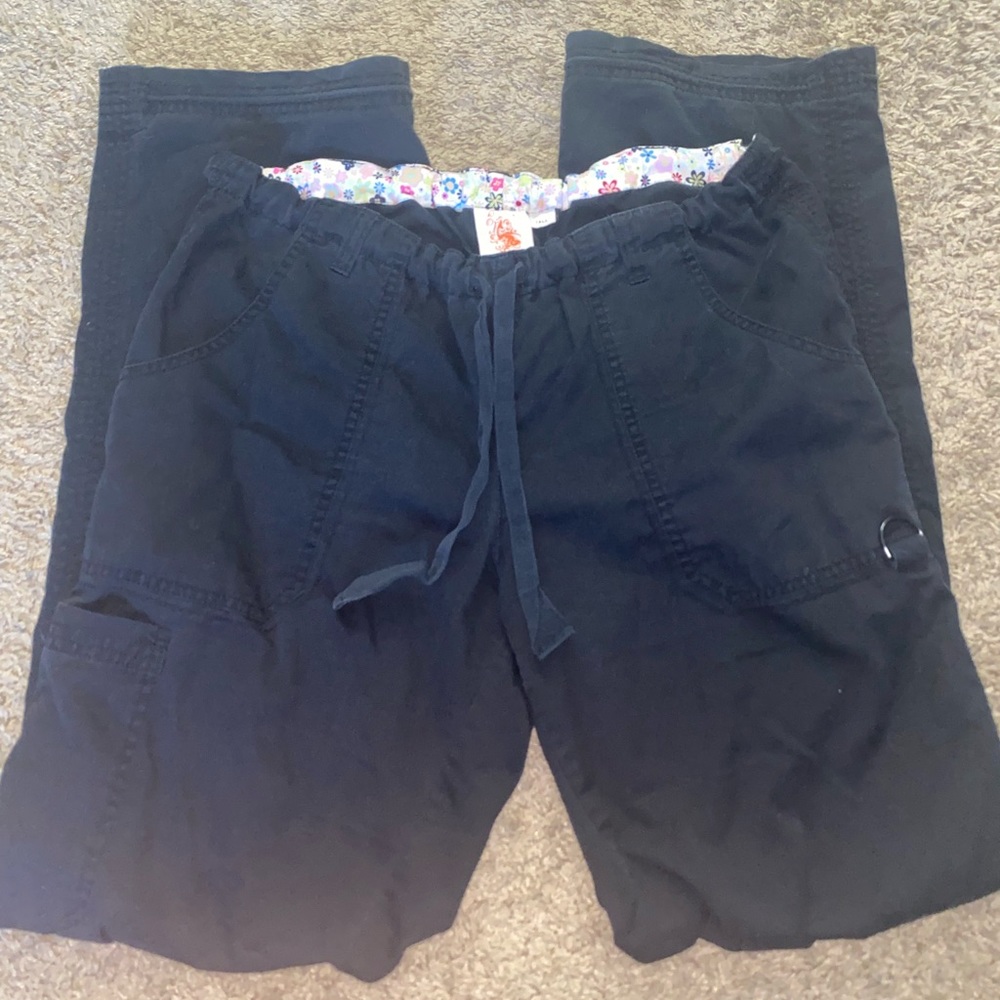 Koi Scrub Pants Black
